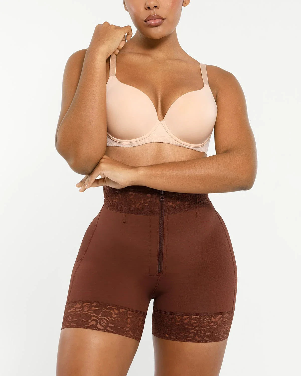 AirSlim® Mid-Rise Steel Boned Butt-Lifting Shorts