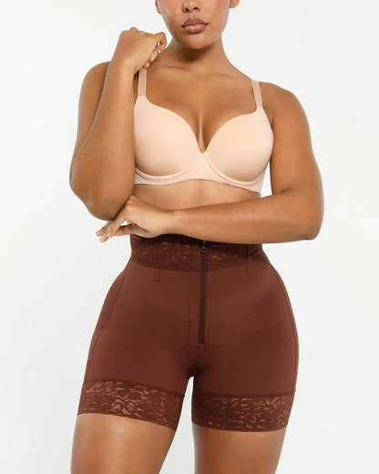 AirSlim® Mid-Rise Steel Boned Butt-Lifting Shorts