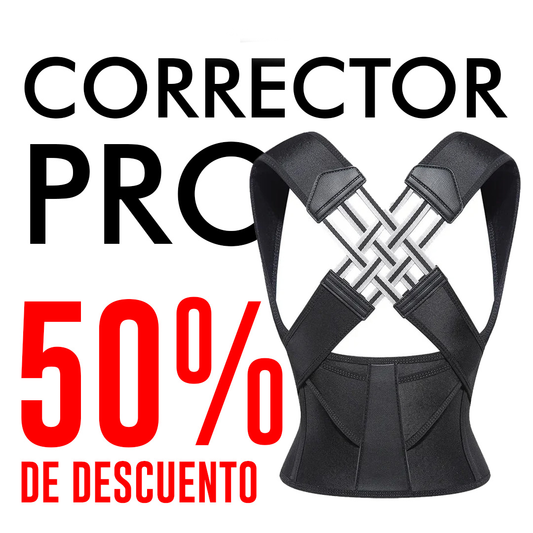 [OFERTA HOY - 50% OFF] CORRECTOR PRO - MEJORA TU POSTURA