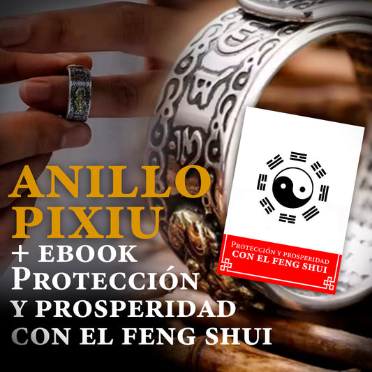 [CANTIDAD LIMITADA] Anillo Feng Shui + Ebook Feng Shui