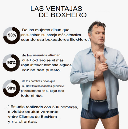 [Compra 5 Y Lleva más 5] BoxHero con fibra de Bamboo -  Confort durante todo el día